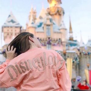 Disney Disneyland Rose Gold Spirit Jersey - Size Small